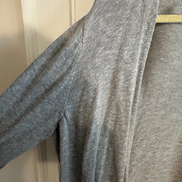 | GAP FACTORY | Gray Open Front Cardigan - Picture 5 of 8